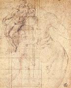 Pontormo, Jacopo, Adam and Eve at Work